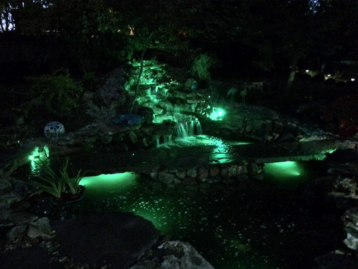Landscape Lighting - Pond Doctors & The Groundskeeper