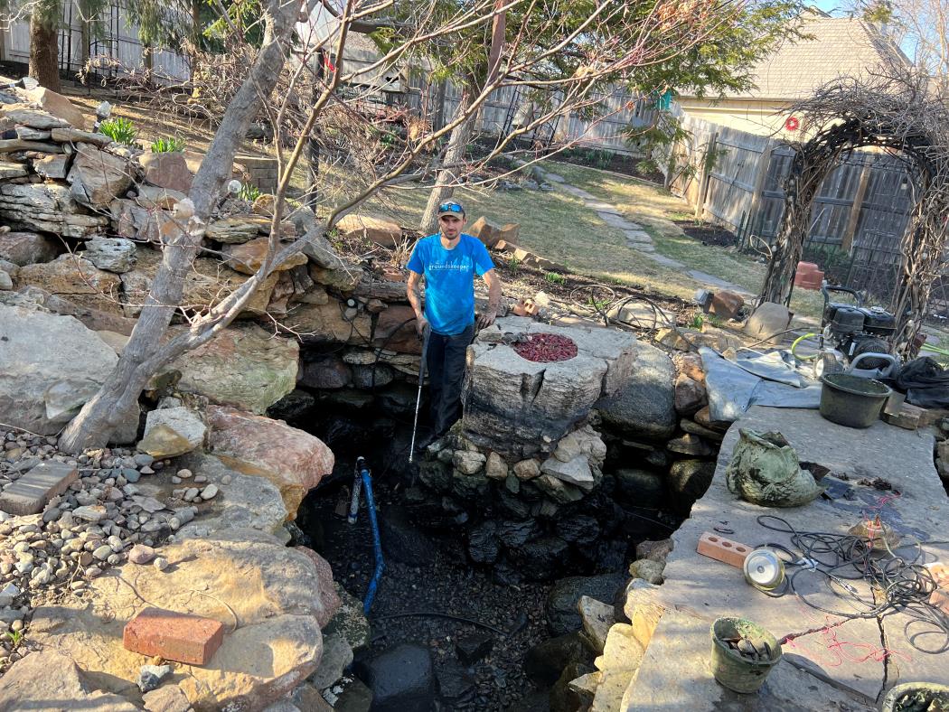 Pond Cleaning - Pond Doctors & The Groundskeeper